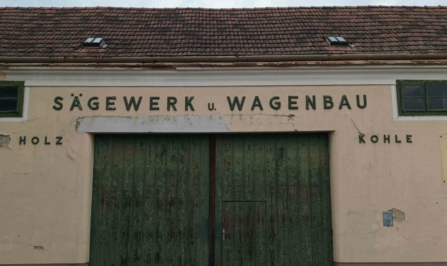 Sägewerk und Wagenbau